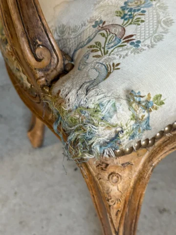 Paar Cabriolet-Sessel