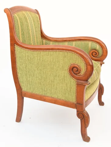 Sillón bergère de estilo Restauración