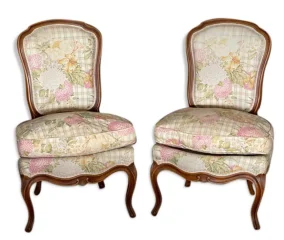 Coppia di poltroncine basse