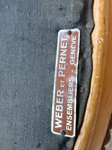 Dressing table chair