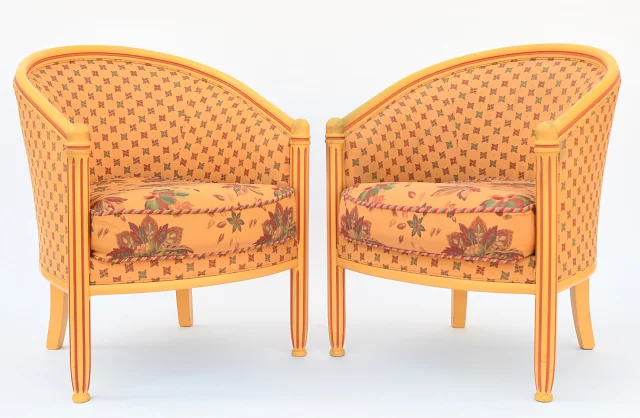 Pair of armchairs