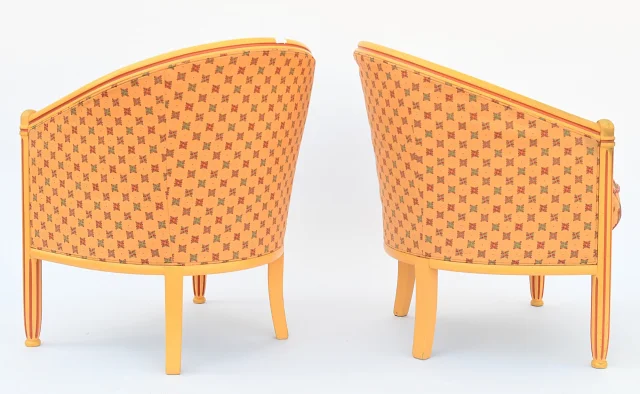Pair of armchairs