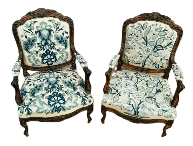 Pair of armchairs