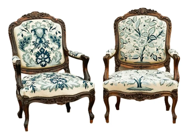 Pair of armchairs