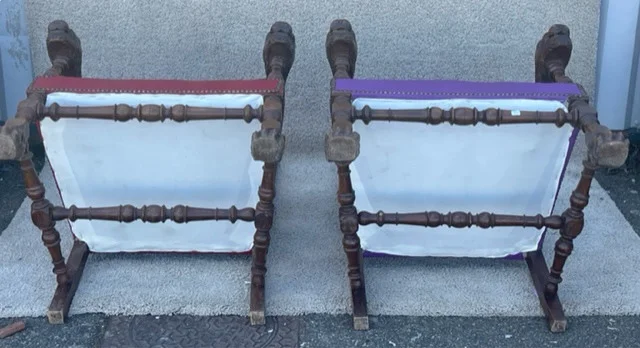 Pair of armchairs