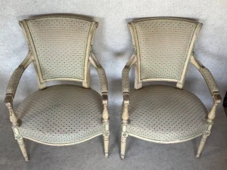 Paar Cabriolet-Sessel