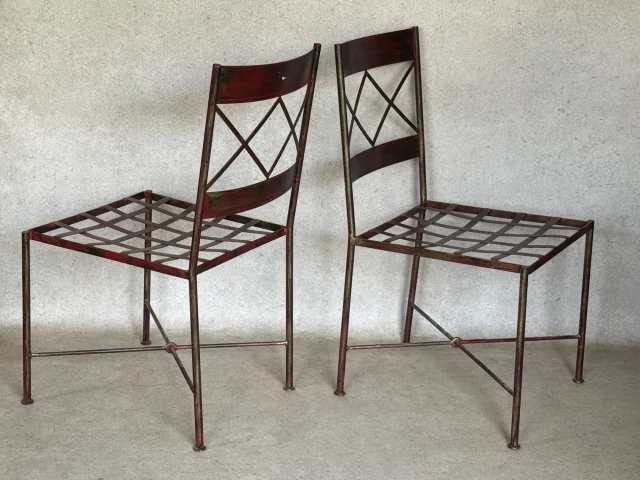 3 chairs plus one broken