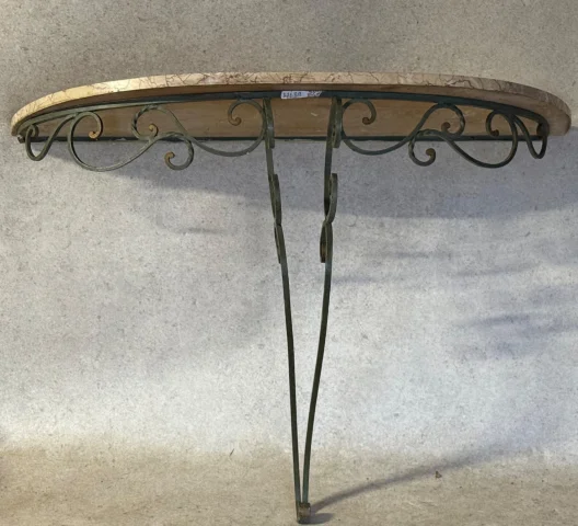 Console in ferro battuto