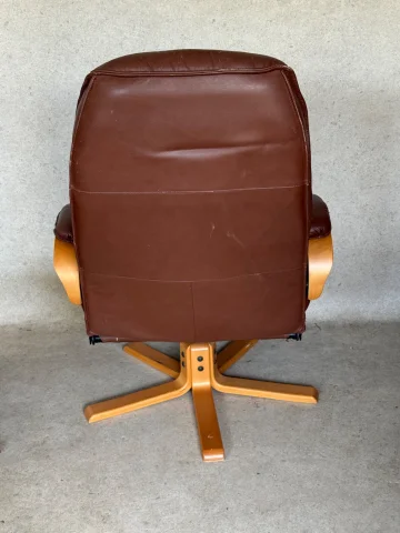 Fauteuil + Poef
