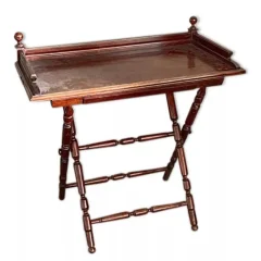 Bureau plegable en caoba