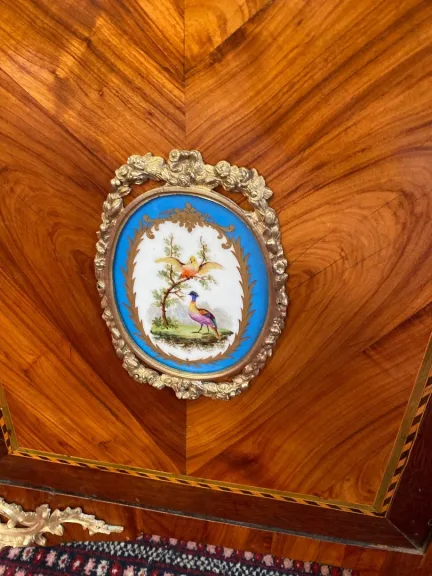 Secretaire d'Epoque Louis XVI En Marqueterie Vers 1780