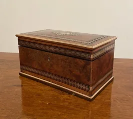 Boite A Thé De La Maison Tahan d'Epoque Napoleon III