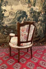 Fauteuil Cabriolet d'Epoque Louis XVI XVIIIeme Siecle