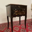 Rare Table Chiffonnière En Laque Epoque Louis XV Vers 1730