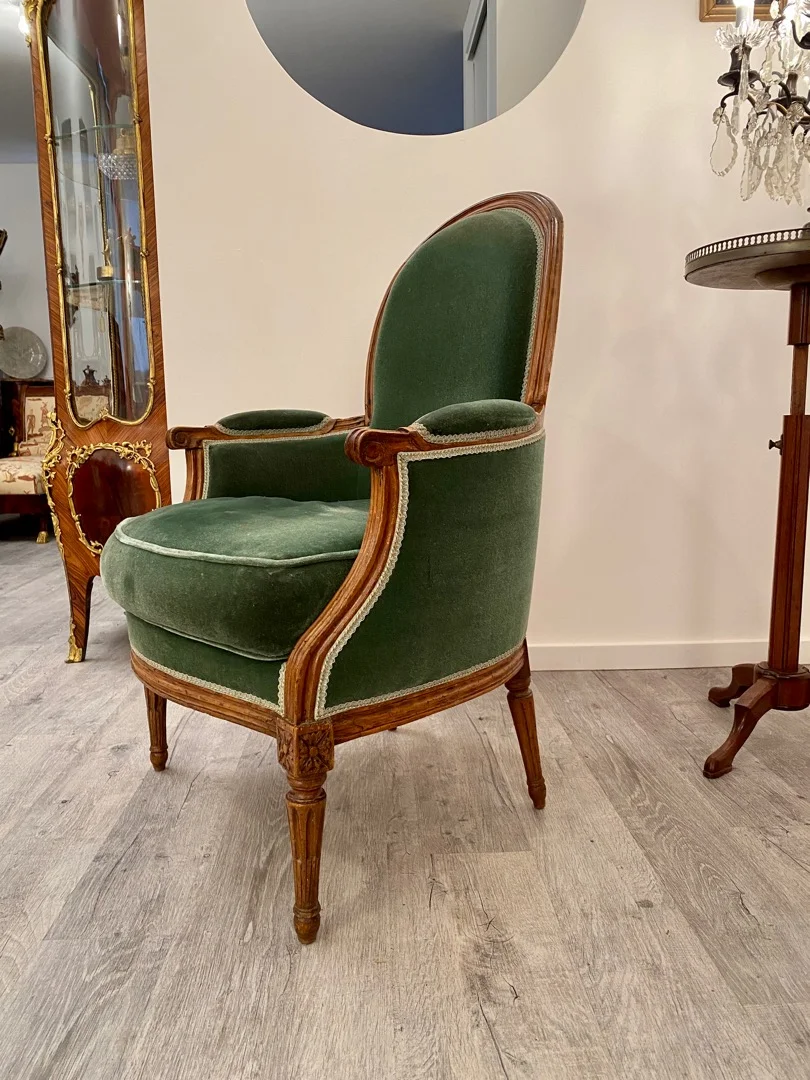 Bergere d'Epoque Louis XVI  XVIIIeme Siecle Vers 1770