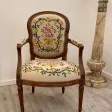 Nadal Laine, Fauteuil Cabriolet d'Epoque Louis XV Vers 1750