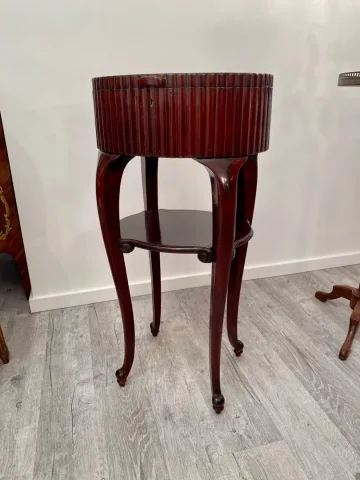 Table A Ouvrage En Acajou d'Epoque Art Deco Vers 1930