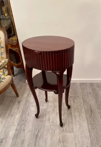 Table A Ouvrage En Acajou d'Epoque Art Deco Vers 1930