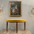 Rare Tabouret Forme Rognon d'Epoque Louis XVI Vers 1780