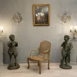 Charles Francois Normand, Large Fauteuil d'Epoque Régence Estampillé XVIIIème