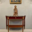 Console En Acajou d'Epoque Louis XVI Vers 1770
