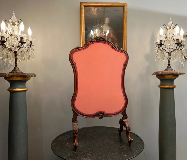 Pare Feu De Style Louis XV Epoque Fin XIXeme