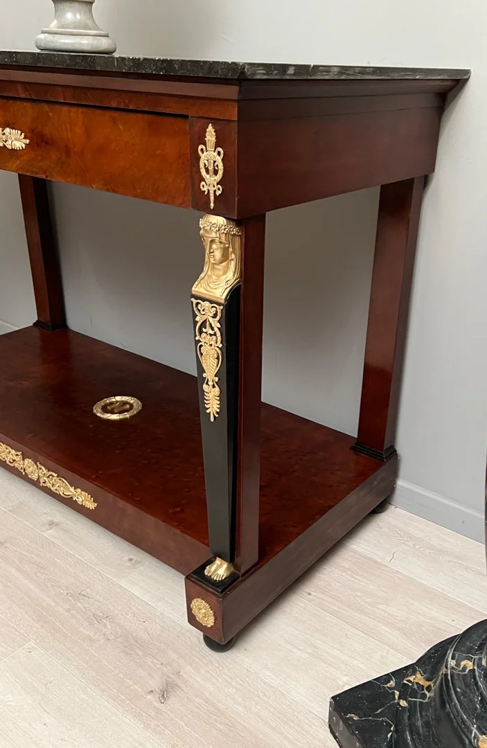 Jacob Desmalter, Large Console d'Epoque Empire Retour d'Egypte Epoque Debut XIXeme