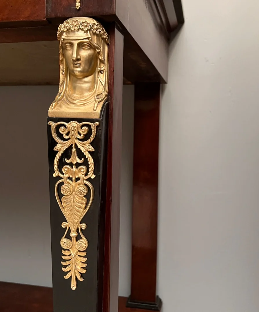 Jacob Desmalter, Large Console d'Epoque Empire Retour d'Egypte Epoque Debut XIXeme