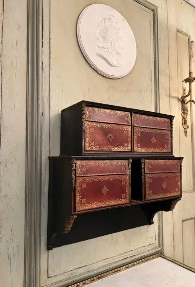 Cartonnier Murale d'Epoque Louis XIV Epoque Fin Du XVIIème