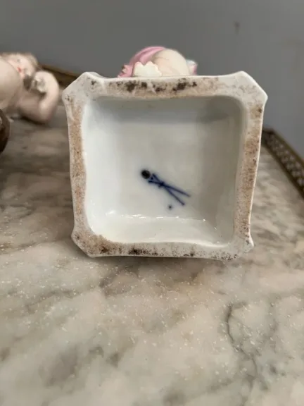 Suite De 3 Statuettes En Porcelaine De Meissen Epoque XIXeme