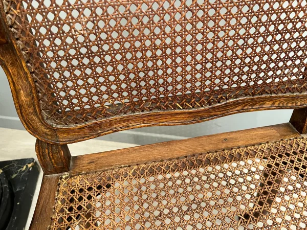 Paire De Fauteuils Cannés Moulures Et Sculptes d'Epoque Régence