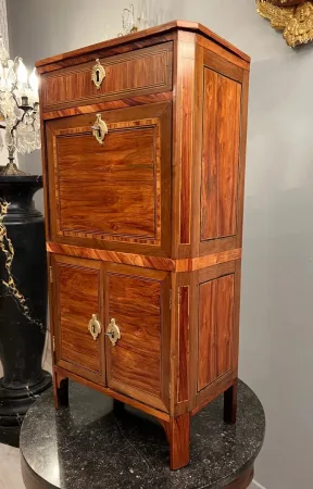 Rare Secretaire d'Enfant Ou Maitrise d'Epoque Louis XVI Vers 1780