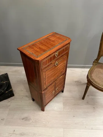 Rare Secretaire d'Enfant Ou Maitrise d'Epoque Louis XVI Vers 1780