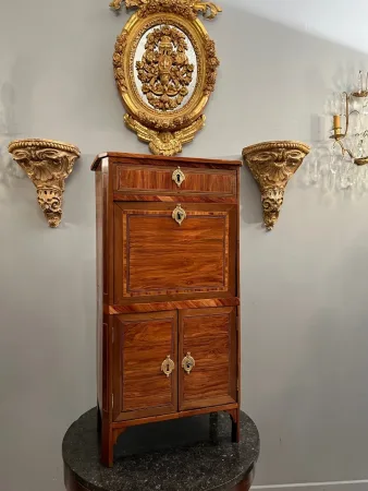 Rare Secretaire d'Enfant Ou Maitrise d'Epoque Louis XVI Vers 1780