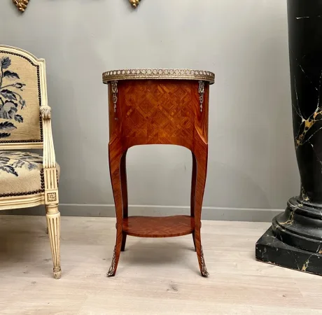 Table Chiffonnière De Style Transition Louis XV Louis XVI XIXème