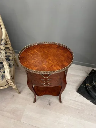 Table Chiffonnière De Style Transition Louis XV Louis XVI XIXème