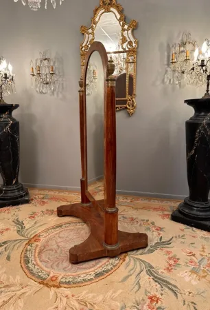 Psyché  En Acajou d'Epoque Empire XIXeme