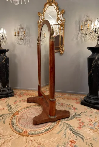 Psyché  En Acajou d'Epoque Empire XIXeme