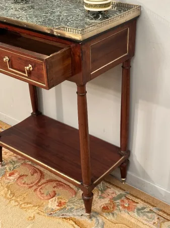 Console En Acajou d'Epoque Louis XVI XVIIIeme