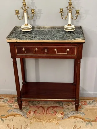 Console En Acajou d'Epoque Louis XVI XVIIIeme