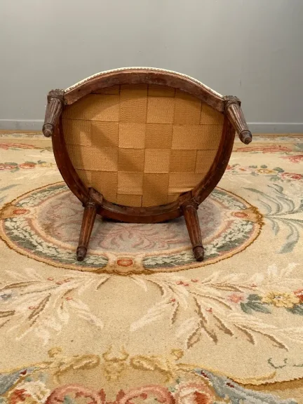 Nadal Jean-René, Fauteuil Cabriolet d'Epoque Louis XVI
