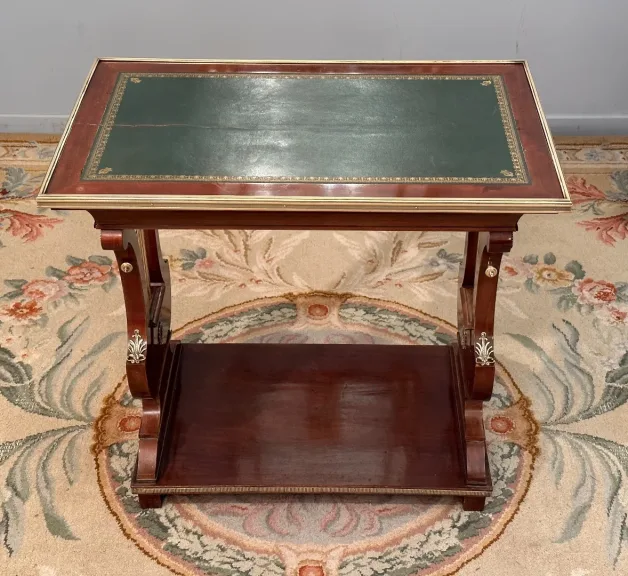 Table A Ecrire En Acajou De Style Empire Epoque XIXème