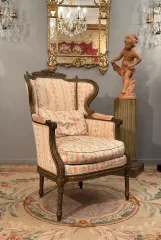 Bérgère A Oreilles De Style Louis XVI Epoque XIXème