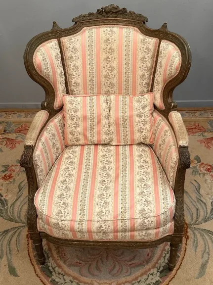 Bérgère A Oreilles De Style Louis XVI Epoque XIXème