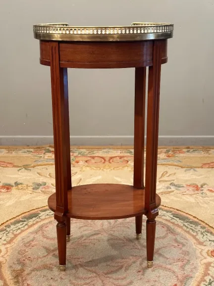 Table De Salon De Style Louis XVI En Acajou d'Epoque XIXeme