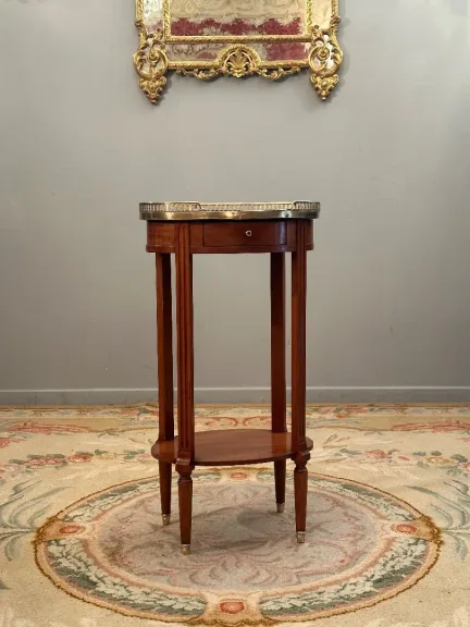 Table De Salon De Style Louis XVI En Acajou d'Epoque XIXeme