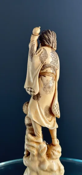 Okimono Sculpture Ivoire Japon Epoque Meiji (1868 - 1912)