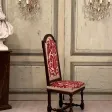 Chaise En Noyer d'Epoque Louis XIII XVIIème