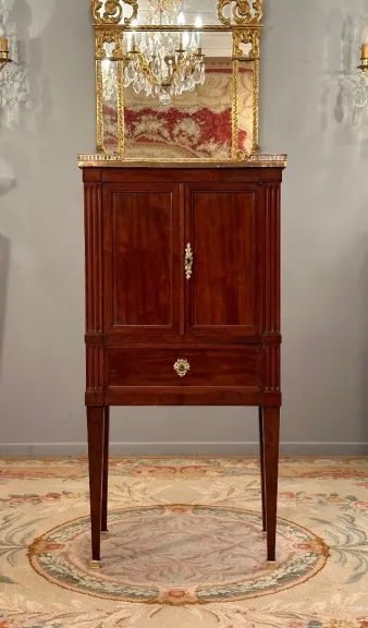 Cabinet De Style Louis XVI Epoque XIXeme Vers 1870