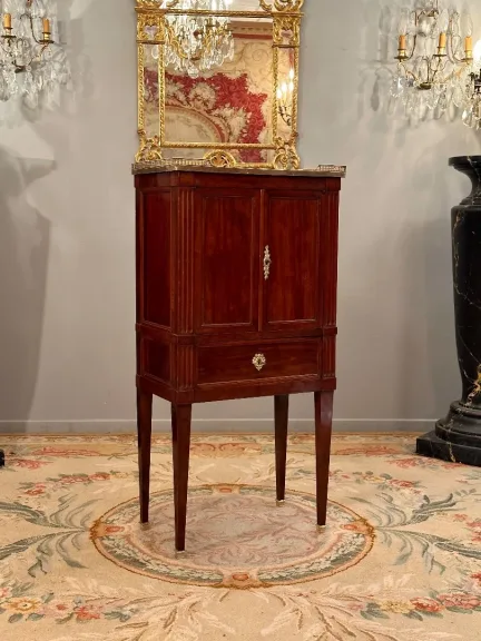 Cabinet De Style Louis XVI Epoque XIXeme Vers 1870